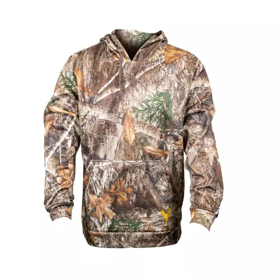 HOT SHOT Men's Camo Hunting Performance Fleece Hoodie