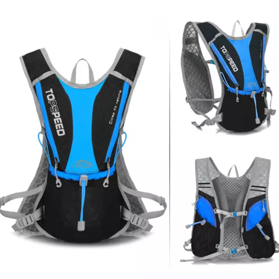 Upgrate 5L Marathon Cycling Hydration Vest Pack Backpack or 2L Water Bladder Bag