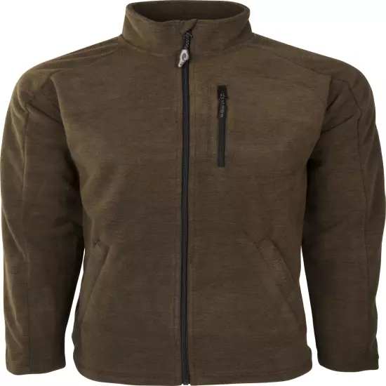 Heathered Windproof Full Zip