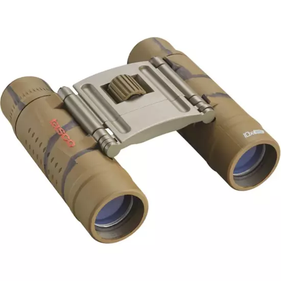 Tasco Binocular 10x25 Brown Camo Roof MC 168125B