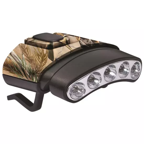 Cyclops Orion Tilt Hat Clip Headlamp White LED Nxt Camo