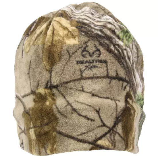 Outdoor Cap Reversible Fleece Beanie Realtree Edge/Blaze