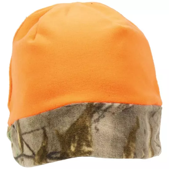 Outdoor Cap Reversible Fleece Beanie Realtree Edge/Blaze