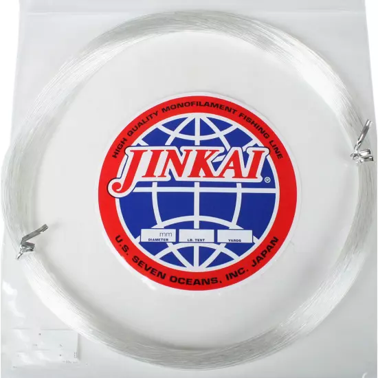 Jinkai 100 Yd. Monofilament Leader Coil 200 Lb. Test